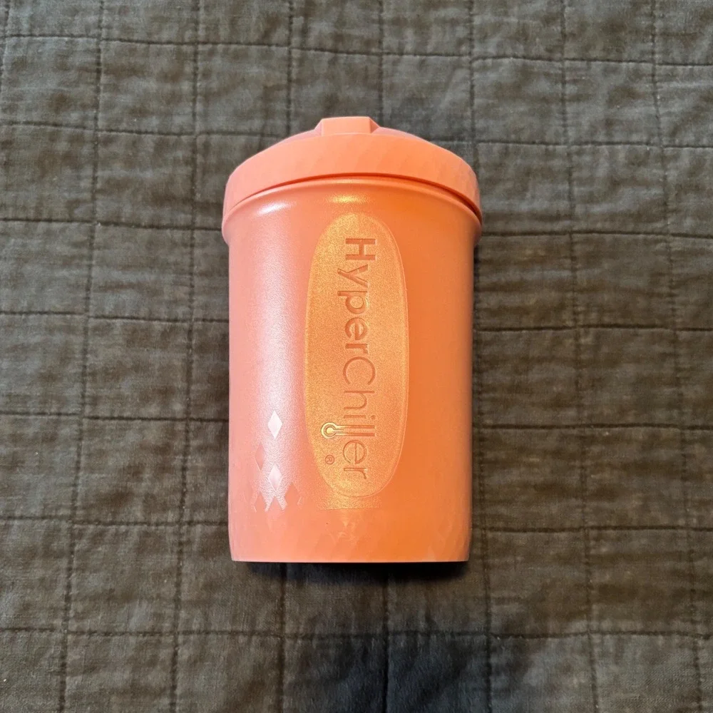 HyperChiller Iced Coffee Maker Orange Portable‎ Reusable